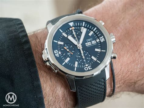 iwc aquatimer review|iwc jacques cousteau divers watch.